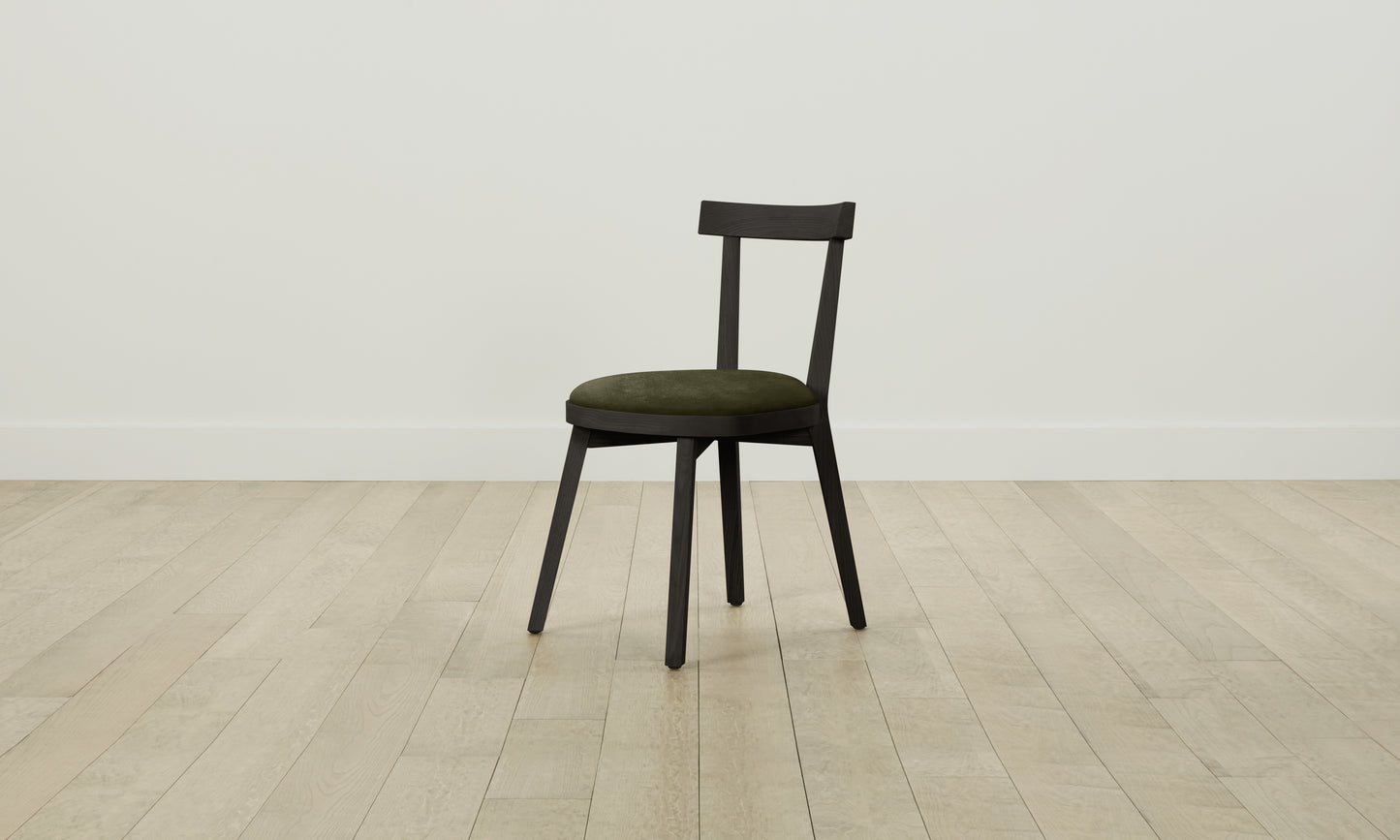 The Allen Dining Chair - Performance Velvet Olive