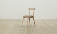 The Allen Dining Chair - Performance Velvet Taupe