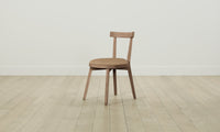 The Allen Dining Chair - Tuscan Leather Camel