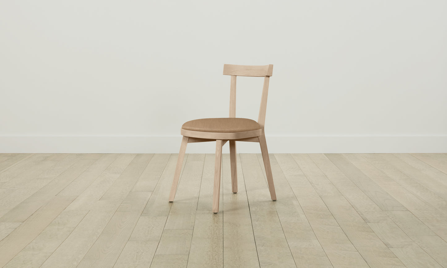 The Allen Dining Chair - Tuscan Leather Camel