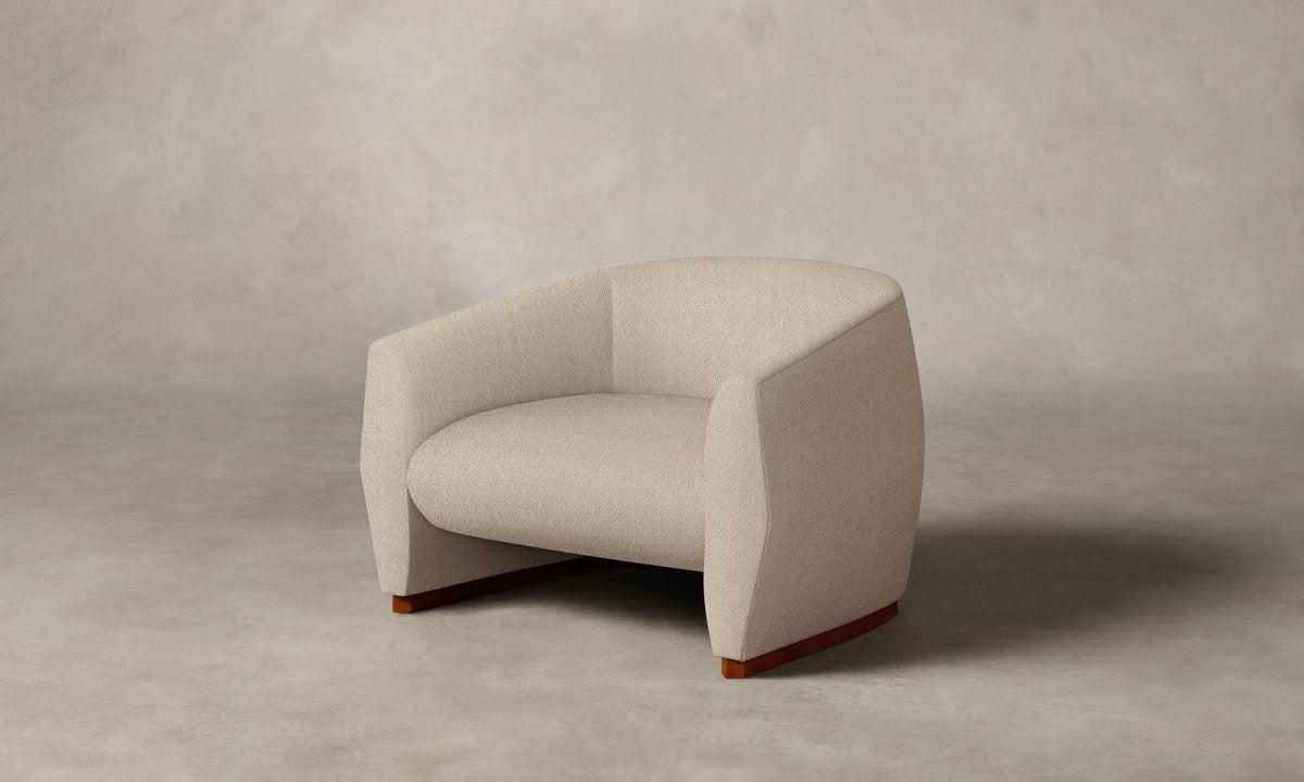 The Alpe Chair - Performance Textural Weave Savanna