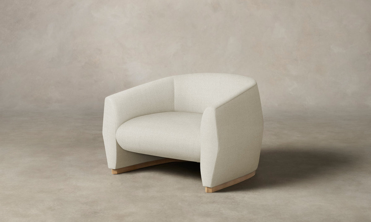 The Alpe Chair - Performance Textural Weave Wisp