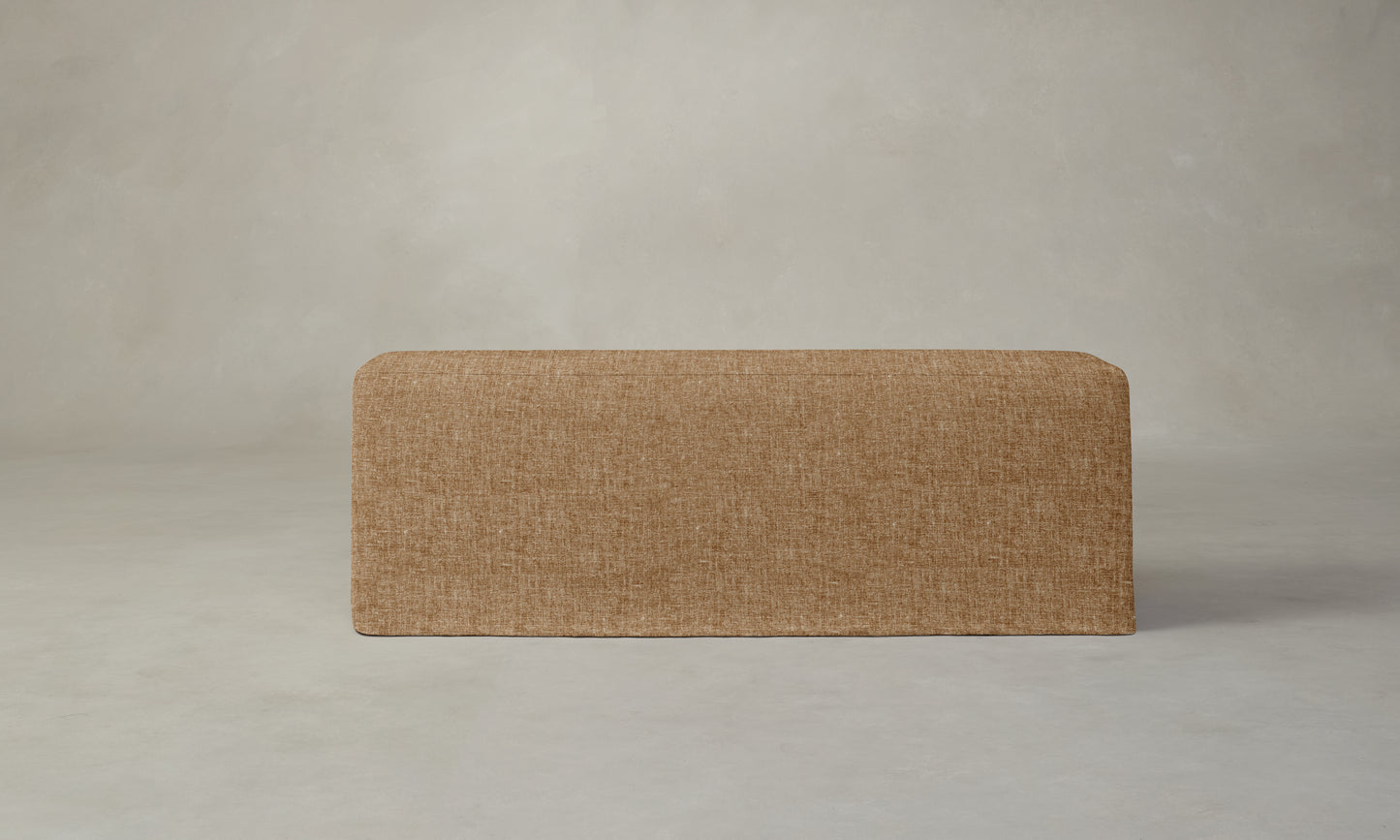 The Beacon Dining Bench - Belgian Linen Chai