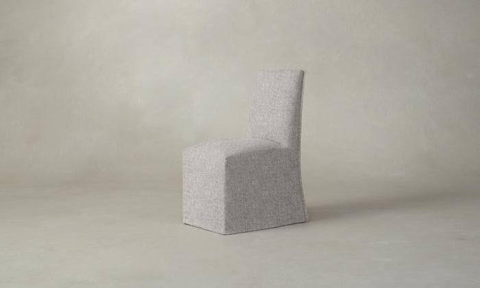 The Beacon Dining Chair - Heritage Belgian Linen Agate