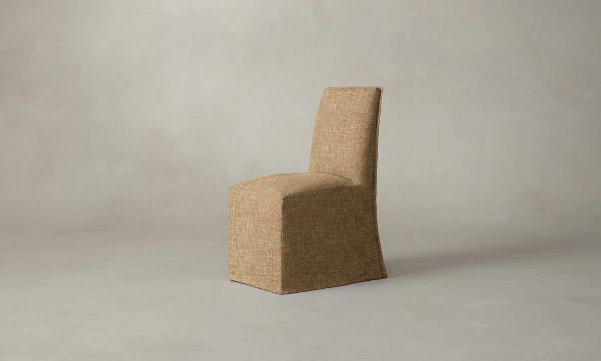 The Beacon Dining Chair - Heritage Belgian Linen Chai