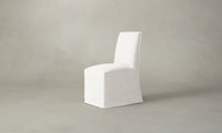 The Beacon Dining Chair - Belgian Linen Egret