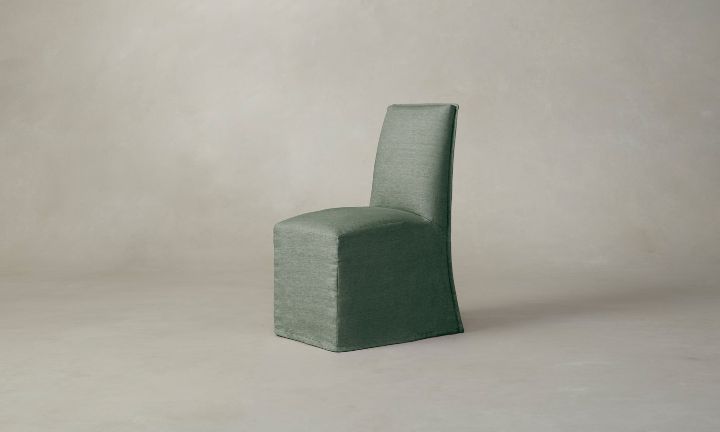 The Beacon Dining Chair - Performance Stonewashed Linen Aspen