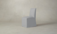 The Beacon Dining Chair - Performance Linen Weave Cloud