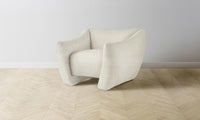 The Bond Chair - Italian Bouclé White