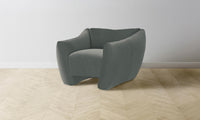 The Bond Chair - Mohair Fog