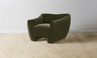 The Bond Chair - Mohair Moss