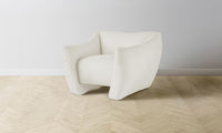 The Bond Chair - Performance Linen Weave Flour