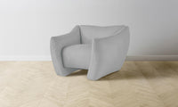 The Bond Chair - Performance Linen Weave Cloud