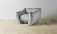 The Bond Chair - Performance Textured Tweed Alpine