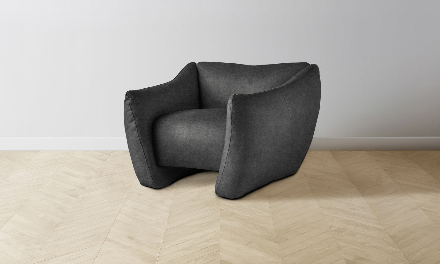 The Bond Chair - Performance Tweed Char