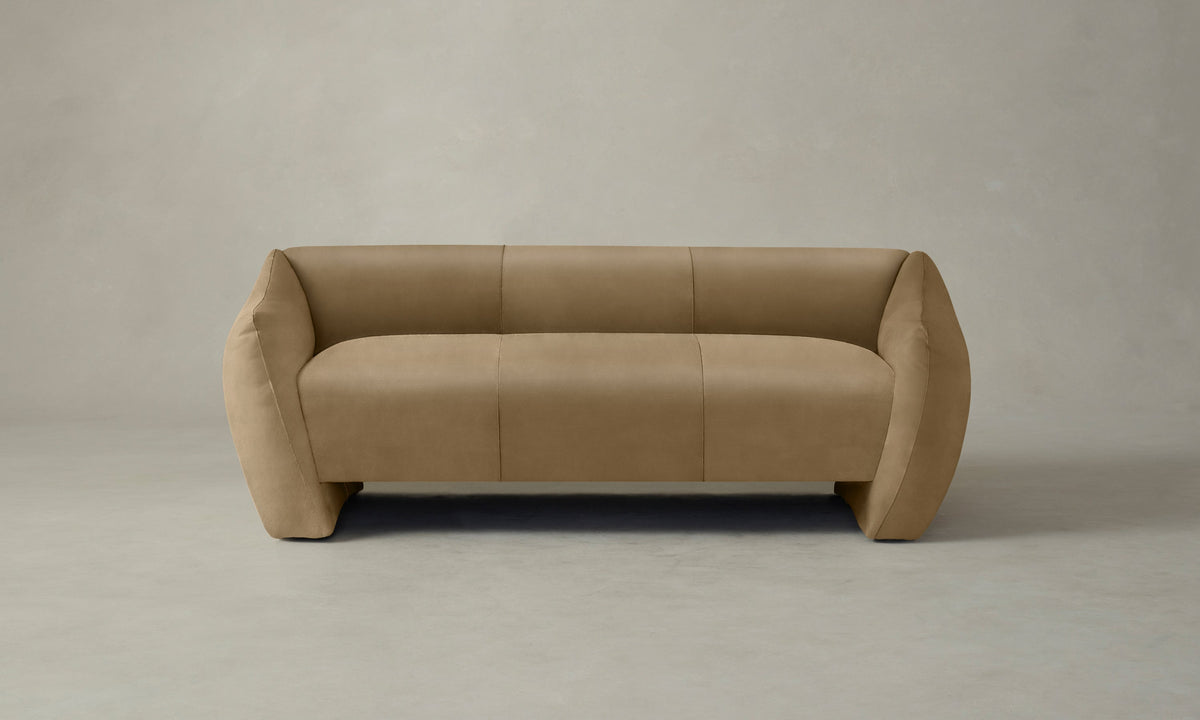 The Bond Settee - Costa Leather Portobello