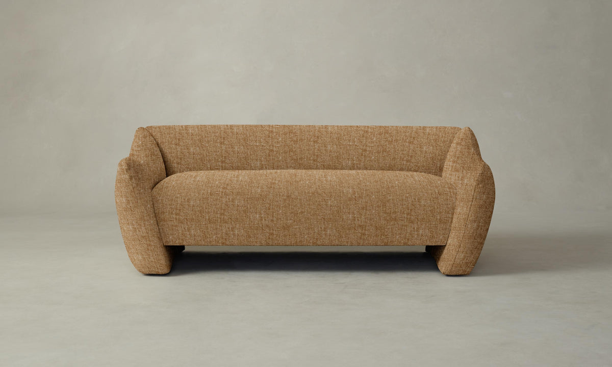 The Bond Settee - Heritage Belgian Linen Chai