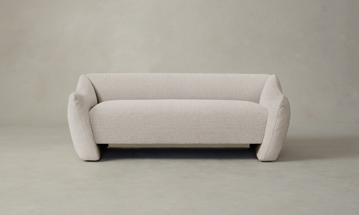 The Bond Settee - Heritage Belgian Linen Summit