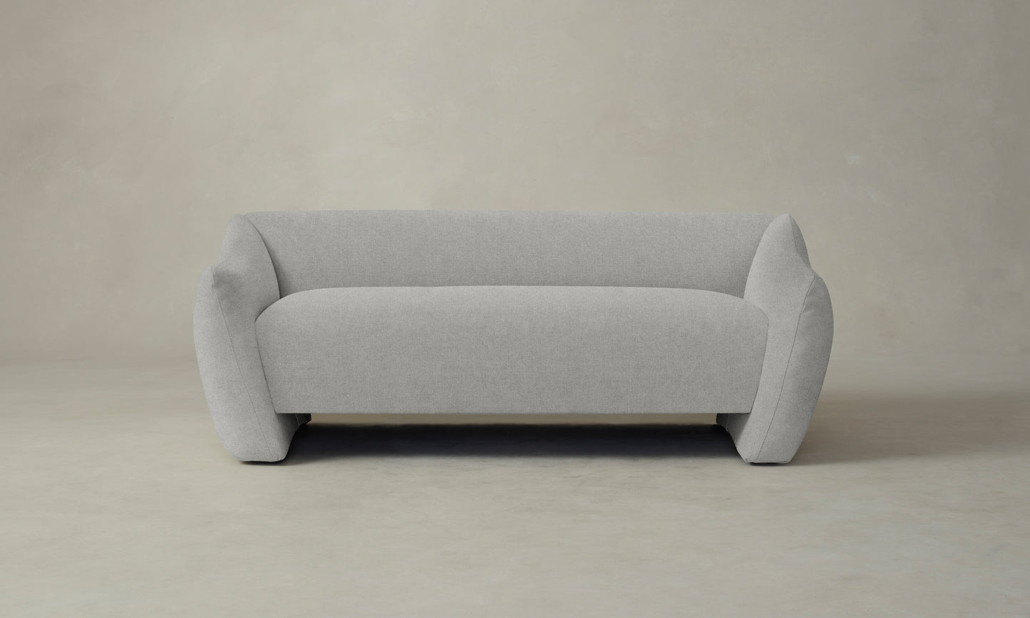 The Bond Settee - Merino Heather Grey