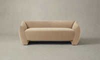 The Bond Settee - Mohair Almond