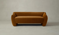 The Bond Settee - Mohair Brown Sugar