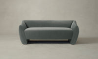 The Bond Settee - Mohair Fog