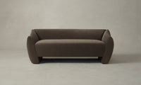 The Bond Settee - Mohair Mink