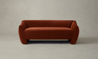 The Bond Settee - Mohair Spice