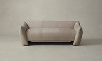 The Bond Settee - Nubuck Leather Fawn