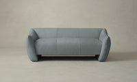 The Bond Settee - Nubuck Leather Tide