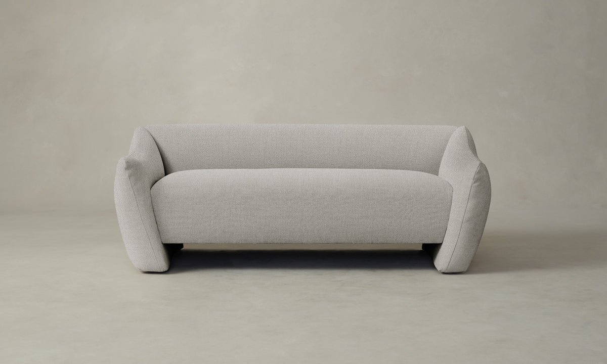 The Bond Settee - Performance Textural Weave Breeze