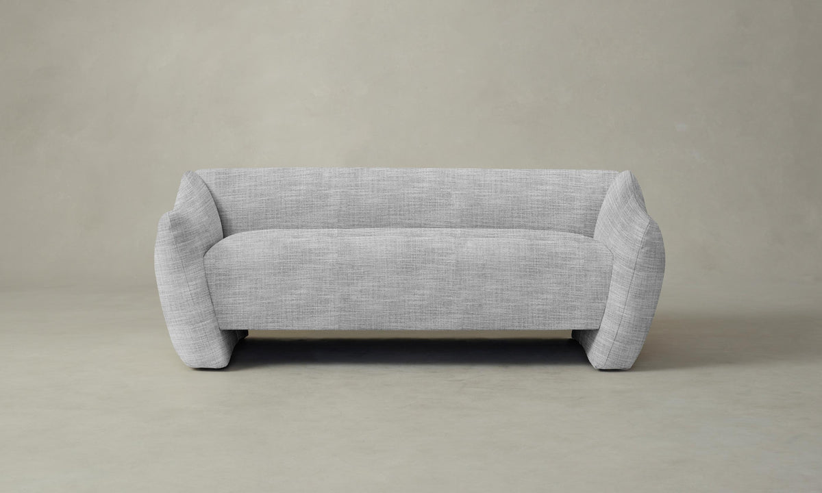 The Bond Settee - Performance Textured Tweed Alpine