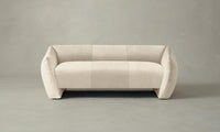 The Bond Settee - Tuscan Leather Bisque