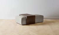 The Bowery Ottoman - Merino Dusk