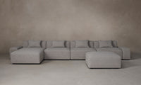 The Breuer Modular Sectional - Belgian Linen Agate