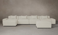 The Breuer Modular Sectional - Belgian Linen Alder