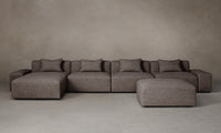 The Breuer Modular Sectional - Belgian Linen Carob