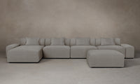 The Breuer Modular Sectional - Italian Bouclé Fossil