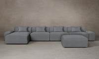 The Breuer Modular Sectional - Italian Bouclé Waterfall