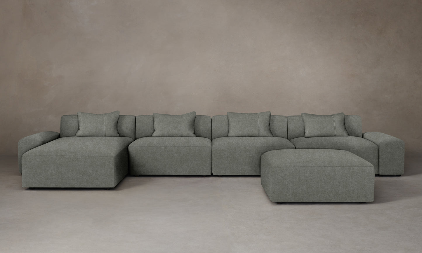 The Breuer Modular Sectional - Merino Granite