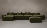 The Breuer Modular Sectional - Mohair Moss