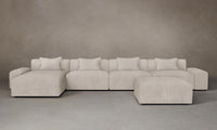 The Breuer Modular Sectional - Nubuck Leather Sail