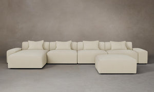The Breuer Modular Sectional - Performance Linen Weave Prairie