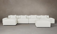 The Breuer Modular Sectional - Performance Linen Weave Flour