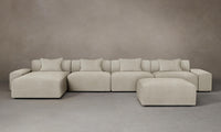 The Breuer Modular Sectional - Performance Mélange Weave Shell