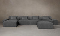 The Breuer Modular Sectional - Performance Tweed Smoke