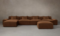 The Breuer Modular Sectional - Performance Velvet Cider