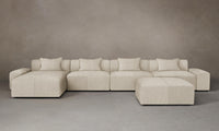 The Breuer Modular Sectional - Tuscan Leather Bisque