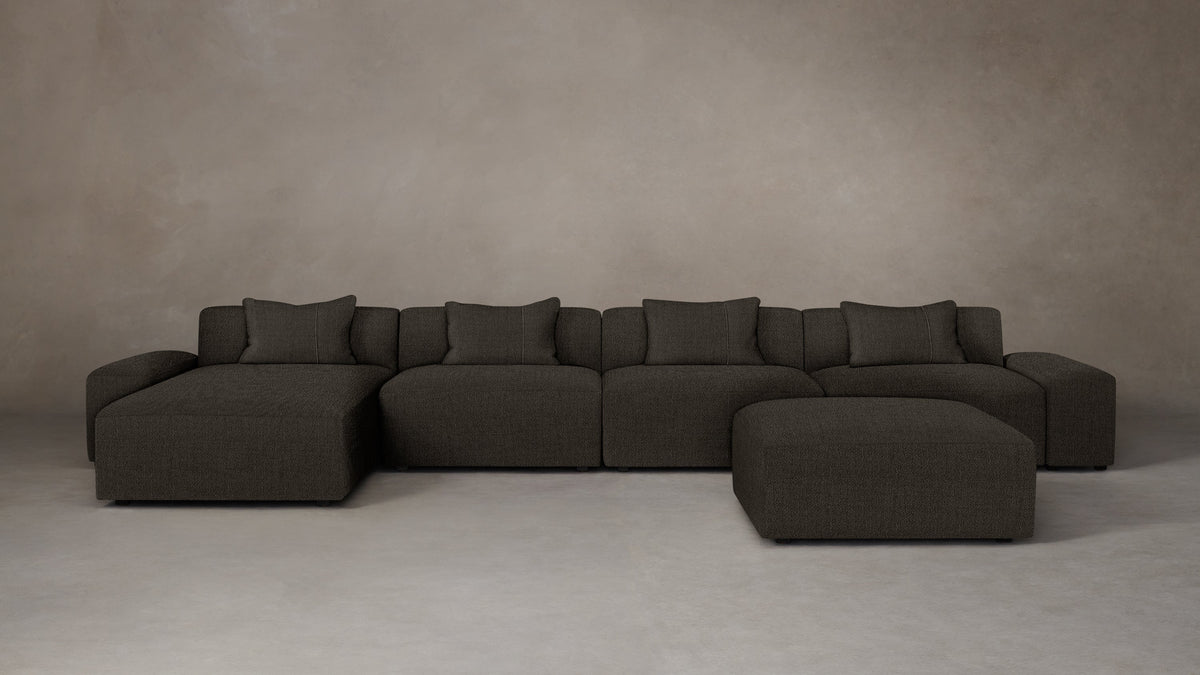 The Breuer Modular Sectional - Performance Textural Weave Root