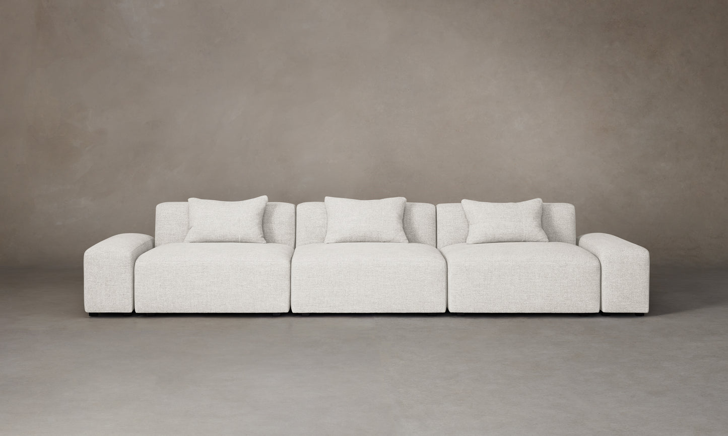 The Breuer Modular Sectional - Belgian Linen Egret